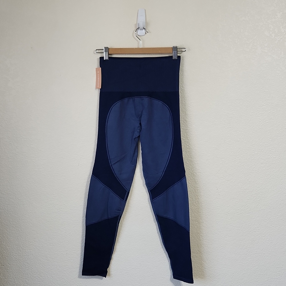 New ThirdLove Flex Legging Seamless Compression High Waist Stellar Blue Med - Picture 6 of 12